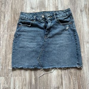 Jean skirt, size 2